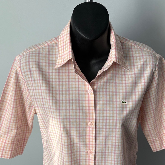Lacoste Tops - Lacoste (Vintage) Plaid Shirt
